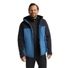 Jack Wolfskin Übergangs-Wanderjacke Wild Places 3in1 (wasserdicht, winddicht) blau/navyblau Herren