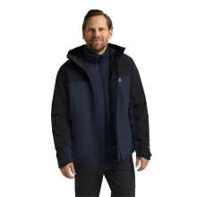 Jack Wolfskin Übergangs-Wanderjacke Wild Places 3in1 (wasserdicht, winddicht) nachtblau Herren