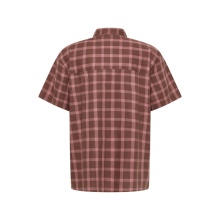 Jack Wolfskin Wanderhemd Planalto (Bio-Baumwolle) Kurzarm rot Herren