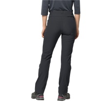 Jack Wolfskin Softshell-Wanderhose Geigelstein Pant (wasserabweisend, sehr atmungsaktiv) schwarz Damen