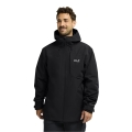 Jack Wolfskin Wanderjacke-/Regenjacke Flextrail 2-Lagen (wasserdicht, winddicht) schwarz Herren