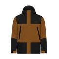 Jack Wolfskin Wanderjacke-/Regenjacke Onera 2L (wasserdicht, winddicht) braun/schwarz Herren