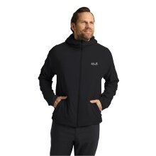 Jack Wolfskin Wanderjacke Prelight Insulated (winddicht, warm) schwarz Herren