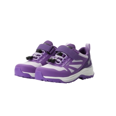 Jack Wolfskin Wanderschuhe Villi Hiker Texapore Low (wasserdicht, atmungsaktiv) purple/violett Mädchen
