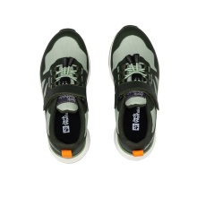 Jack Wolfskin Wanderschuhe Villi Hiker Texapore Low (wasserdicht, atmungsaktiv) dunkelgrün/mint Kinder