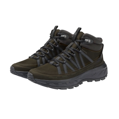 Jack Wolfskin Wanderschuhe Wild Hike Texapore Mid (wasserdicht) braun/schwarz Herren