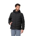 Jack Wolfskin Winter-Daunenjacke Colonius (winddicht, wasserabweisend, atmungsaktiv) schwarz Herren