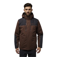 Jack Wolfskin Winterjacke Jasper 3in1 2025 (wasser-winddicht, atmungsaktiv, warm) braun/schwarz Herren