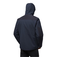 Jack Wolfskin Winterjacke Jasper 2025 (sehr wasser- und winddicht, atmungsaktiv) nachtblau/skyblau Herren