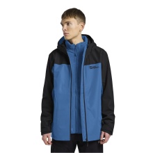 Jack Wolfskin Winterjacke Taubenberg 3in1 2025 (wasser- und winddicht, Fleece-Innenjacke) aurora blau Herren