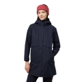 Jack Wolfskin Wintermantel Baylight 3in1 Coat (wasserdicht, winddicht) navyblau Damen