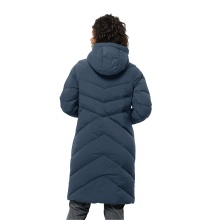 Jack Wolfskin Wintermantel Marienplatz Coat (winddicht, sehr wasserabweisend) blau Damen