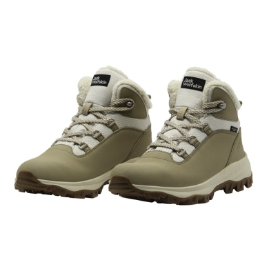 Jack Wolfskin Winterschuhe Everquest Mid Texapore (warm, wasserdicht, PFC-Frei) beige Damen