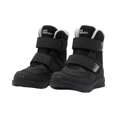 Jack Wolfskin Winterschuhe Polar Bear-B Texapore Mid VC (wasserdicht, atmungsaktiv) schwarz Jungen