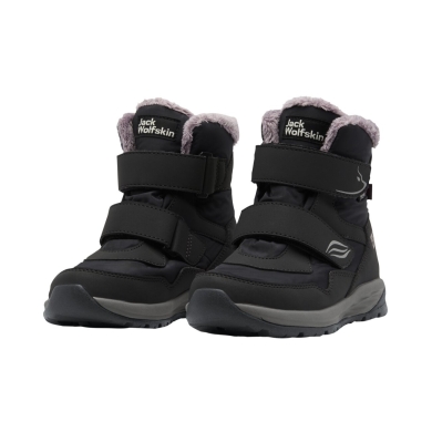 Jack Wolfskin Winterschuhe Polar Bear-G Texapore Mid VC (wasserdicht, atmungsaktiv) schwarz Kleinkinder Mädchen