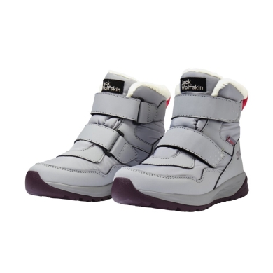Jack Wolfskin Winterschuhe Polar Bear-G Texapore Mid VC (wasserdicht, atmungsaktiv) grau Kleinkinder Mädchen
