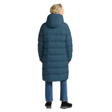 Jack Wolfskin Winter-Daunenmantel Frozen Palace Coat 2025 (winddicht, wasserabweisend) blau Damen
