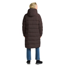Jack Wolfskin Winter-Daunenmantel Frozen Palace Coat 2025 (winddicht, wasserabweisend) dunkelbraun Damen
