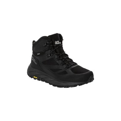Jack Wolfskin Wanderschuhe Terraventure Texapore MID (wasserdicht) schwarz Herren