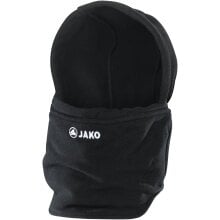 JAKO Halstuch mit Mütze (Neckwarmer, 100% Polyester) schwarz - 1 Stück