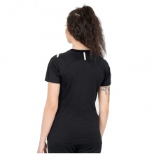 JAKO Sport-Shirt Challenge - Polyester-Stretch-Jersey - schwarz/weiss Damen