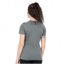 JAKO Sport-Shirt Challenge - Polyester-Stretch-Jersey - dunkelgrau Damen