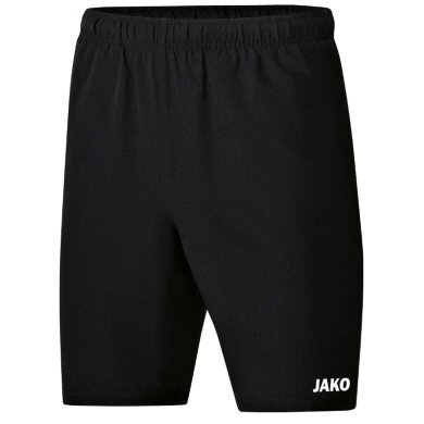 JAKO Sporthose Short Classico (Stretch-Micro-Twill, Seitentaschen) schwarz Kinder