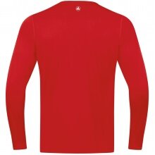 JAKO Sport-Langarmshirt Run 2.0 (100% Polyester, atmungsaktiv) rot Jungen
