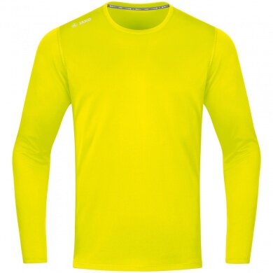 JAKO Sport-Langarmshirt Run 2.0 (100% Polyester, atmungsaktiv) gelb Jungen