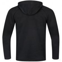 JAKO Freizeitjacke Challenge mit Kapuze (100% Polyester) schwarz/rot Jungen