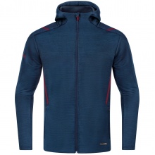 JAKO Freizeitjacke Challenge mit Kapuze (100% Polyester) dunkelblau/rot Jungen