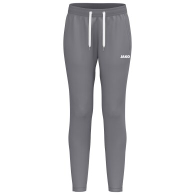 JAKO Jogginghose One (Baumwolle-Mischung) lang grau Damen