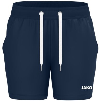 JAKO Joggingshort One (Baumwolle-Mischung) kurz marineblau Damen
