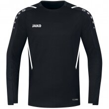 JAKO Langarmshirt (Sweat) Challenge - optimale Bewegungsfreiheit - schwarz/weiss Jungen