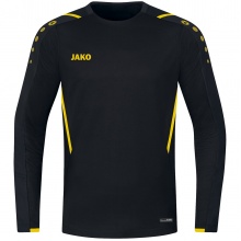 JAKO Langarmshirt (Sweat) Challenge - optimale Bewegungsfreiheit - schwarz/gelb Jungen