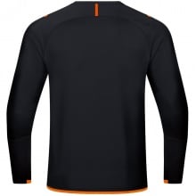 JAKO Langarmshirt (Sweat) Challenge - optimale Bewegungsfreiheit - schwarz/orange Jungen