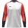 JAKO Sport-Langarmshirt Dynamic (Polyester-Eyelet) weiss/coralrot/marineblau Kinder