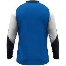 JAKO Sport-Langarmshirt Dynamic (Polyester-Eyelet) royalblau/weiss/marineblau Kinder