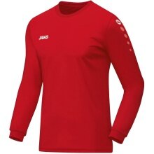 JAKO Sport-Langarmshirt Trikot Team (100% Polyester) rot Herren
