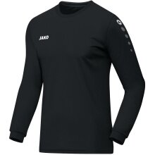 JAKO Sport-Langarmshirt Trikot Team (100% Polyester) schwarz Herren