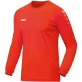 JAKO Sport-Langarmshirt Trikot Team (100% Polyester) orange Herren