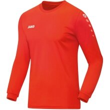 JAKO Sport-Langarmshirt Trikot Team (100% Polyester) orange Kinder