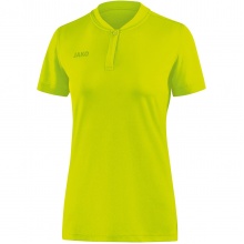 JAKO Sport-Polo Prestige (100% Polyester-Jacquard) limegrün Damen