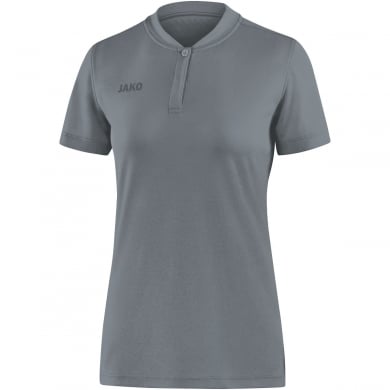 JAKO Sport-Polo Prestige (100% Polyester-Jacquard) dunkelgrau Damen