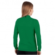 JAKO Polyesterjacke Challenge - Seitentaschen, moderner Look - grün Damen