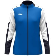 JAKO Polyesterjacke Dynamic (100% rec. Polyester) royalblau/weiss/marineblau Damen