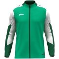 JAKO Polyesterjacke Dynamic (100% rec. Polyester) grün/weiss/dunkelgrün Kinder