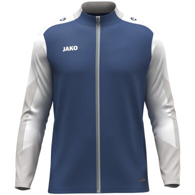 JAKO Polyesterjacke Dynamic (100% rec. Polyester) nachtblau/weiss/hellgrau Kinder