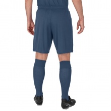 JAKO Sporthose World (Polyester-Interlock, ohne Innenslip) kurz stahlblau Herren