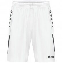 JAKO Sporthose Short Challenge (Polyester-Interlock, ohne Innenslip) kurz weiss Herren